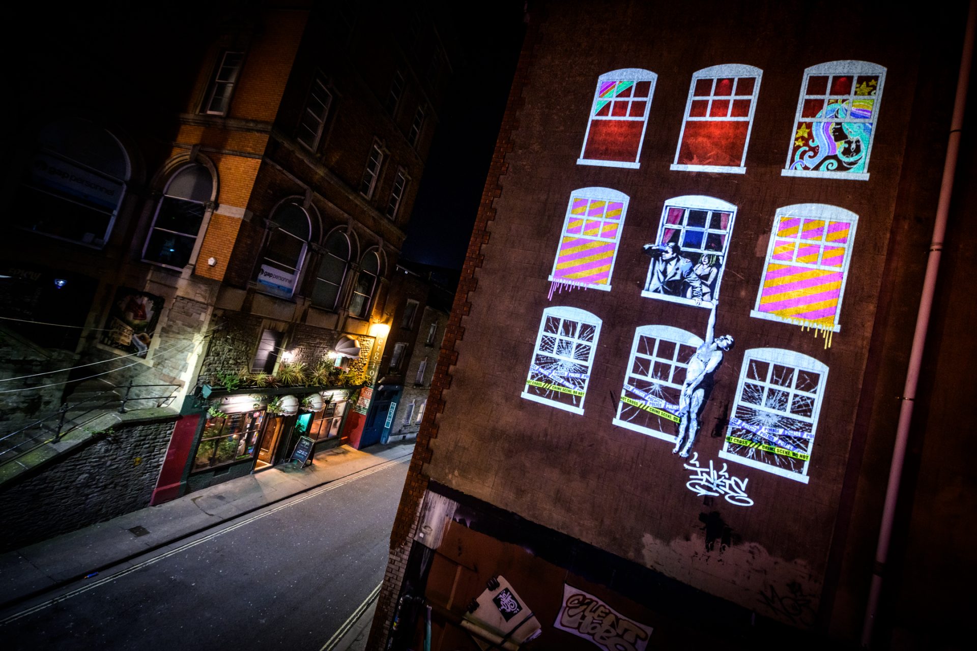 Bristol Light Festival Purplefish